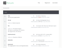 Tablet Screenshot of forum.zone01.be